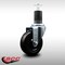 Service Caster 4'' SS Soft Rubber Wheel Swivel 1-5/8'' Expanding Stem Caster SCC-SSEX20S414-SRS-158 - alternate 3